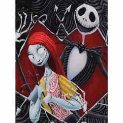 Disney Nightmare Before Christmas Jack and Sally Men's Boxer Shorts Un
