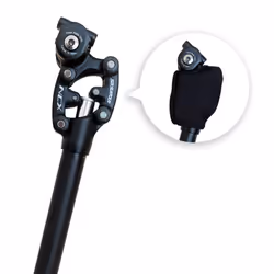 SR Suntour SP12 NCX Suspension Seatpost with Cover (30.9mm x 350mm)  S