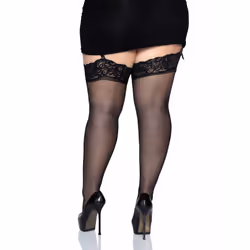 Leg Avenue 1011Q_00107 pantyhose/stockings Black
