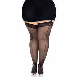 Leg Avenue 1101Q_00122 pantyhose/stockings Black