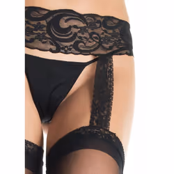 Leg Avenue 1767Q_00107 pantyhose/stockings Black