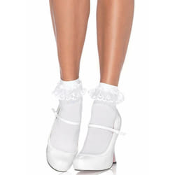 Leg Avenue 3013_00222 pantyhose/stockings White