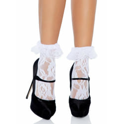 Leg Avenue 3030_00222 pantyhose/stockings White