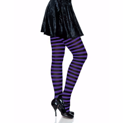 Leg Avenue 7100_03922 pantyhose/stockings Black, Purple