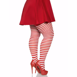 Leg Avenue 7100Q_06207 pantyhose/stockings Red, White - Additional view 2