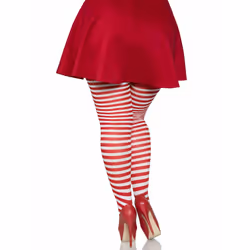 Leg Avenue 7100Q_06207 pantyhose/stockings Red, White - Additional view 3
