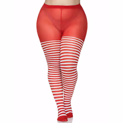 Leg Avenue 7100Q_06207 pantyhose/stockings Red, White - Additional view 4
