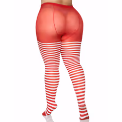 Leg Avenue 7100Q_06207 pantyhose/stockings Red, White - Additional view 5