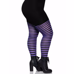 Leg Avenue 7100Q_03907 pantyhose/stockings Black, Purple