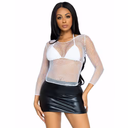 Leg Avenue 8278_00222, White, One Size, 1 pc(s)