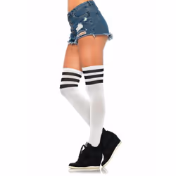 Leg Avenue 6605_00822, Black, White, One Size, 1 pc(s)