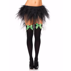 Leg Avenue 6255_09122, One Size, Black/Neon Green, 1 pc(s)