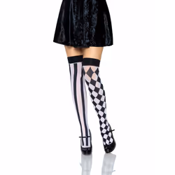 Leg Avenue 6120_00722 pantyhose/stockings Black, White