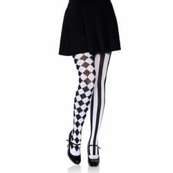 Leg Avenue 7720_00722 pantyhose/stockings Black, White