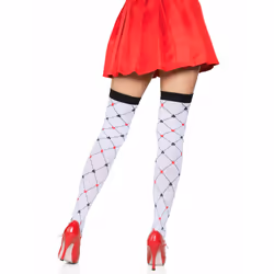 Leg Avenue 6214_13822 pantyhose/stockings Black, Red, White