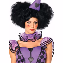 Leg Avenue A2730_00122, Fancy dress wig, Black, 1 pc(s)