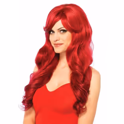 Leg Avenue A2722_00322, Fancy dress wig, Red, 1 pc(s)