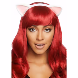Leg Avenue A2734_00222, Fancy dress headband, White, 1 pc(s)