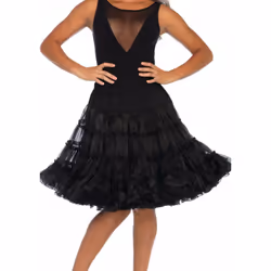 Leg Avenue 2761_00122, Fancy dress skirt, Black, 1 pc(s)