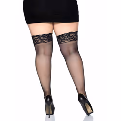 Leg Avenue 9984X_00108 pantyhose/stockings Black