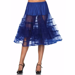 Leg Avenue 83043_03522, Fancy dress skirt, Royal Blue, 1 pc(s)