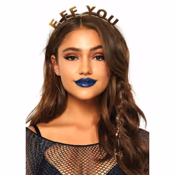 Leg Avenue A2835_02622, Fancy dress headband, Gold, 1 pc(s)