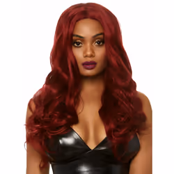 Leg Avenue A2829_03622, Fancy dress wig, Burgundy, 1 pc(s)