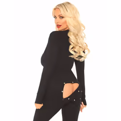Leg Avenue 86650_00104 lingerie set/bodysuit Black