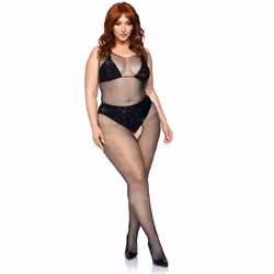 Leg Avenue 89232X_00108 lingerie set/bodysuit Black