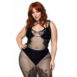 Leg Avenue 86064X_00108 lingerie set/bodysuit Black