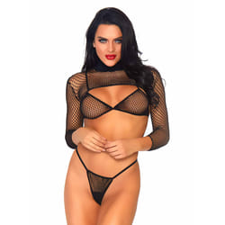 Leg Avenue 81583_00122 lingerie set/bodysuit Black