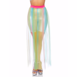 Leg Avenue 86773_10122, Fancy dress skirt, Rainbow, 1 pc(s)