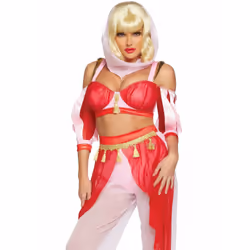 Leg Avenue 86859_06425, Pink, Red, XS, 1 pc(s)