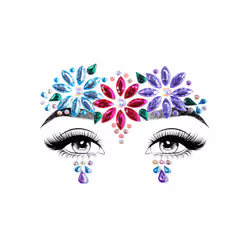 Dahlia Adhesive Face Jewelry