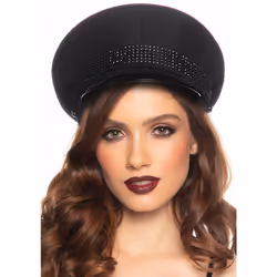 Leg Avenue A2037_00122, Fancy dress hat, Black, 1 pc(s)