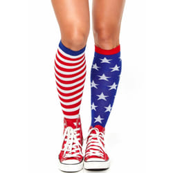 Leg Avenue 5617_10122 pantyhose/stockings Blue, Red, White