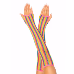 Leg Avenue 2036_10122, Fancy dress gloves, Multicolour, 1 pc(s)