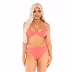 Leg Avenue 81602_23322, One Size, Coral, 1 pc(s)