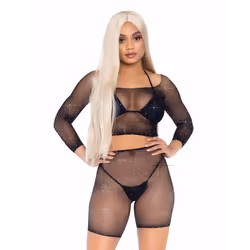 Leg Avenue 81608_00122, Black, One Size, 1 pc(s)