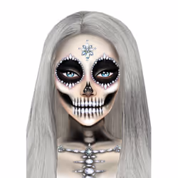 Skeleton Adhesive Face Jewelry