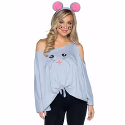 Leg Avenue 86900_02522, Grey, One Size, 1 pc(s)