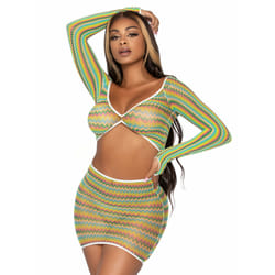 Leg Avenue 81629_12622 lingerie set/bodysuit Green