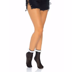 Leg Avenue 3061_00722 pantyhose/stockings Black, White