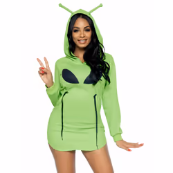 Leg Avenue 87077_12602, Green, M, 1 pc(s)
