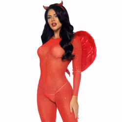 Leg Avenue 85636_00302 lingerie set/bodysuit Red