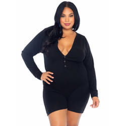 Leg Avenue 86649X_00109 lingerie set/bodysuit Black