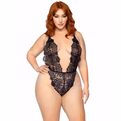 Leg Avenue 86112X_00108 lingerie set/bodysuit Black