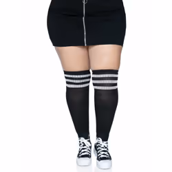 Leg Avenue 5627X_00708, Black, White, 1X/2X, 1 pc(s)