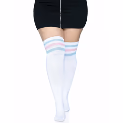 Leg Avenue 5627X_29608 pantyhose/stockings Blue, Pink