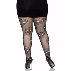 Leg Avenue 9723X_00108 pantyhose/stockings Black